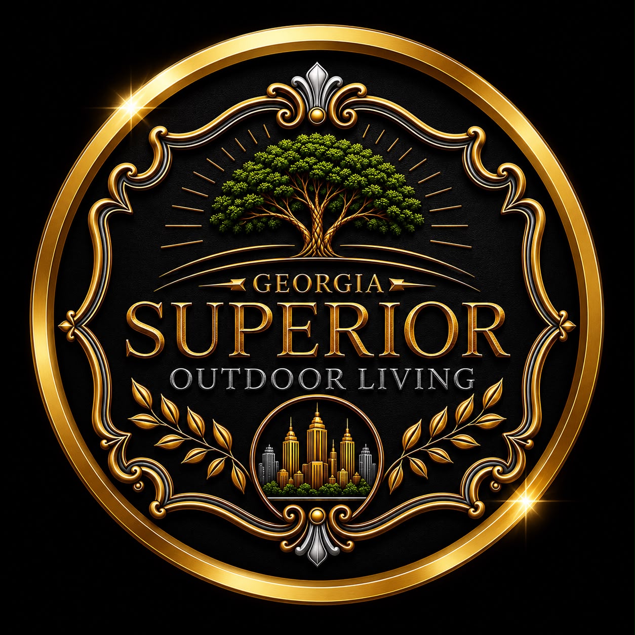 Georgia Superior Outdoor Living official crest